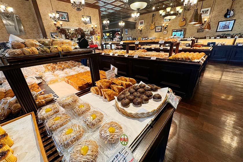 Japanese Bakery Selection